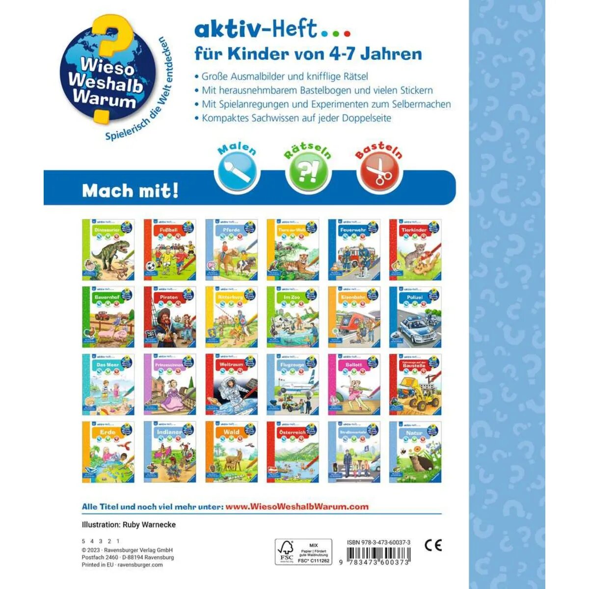 Ravensburger Wieso? Weshalb? Warum? aktiv-Heft: Natur
