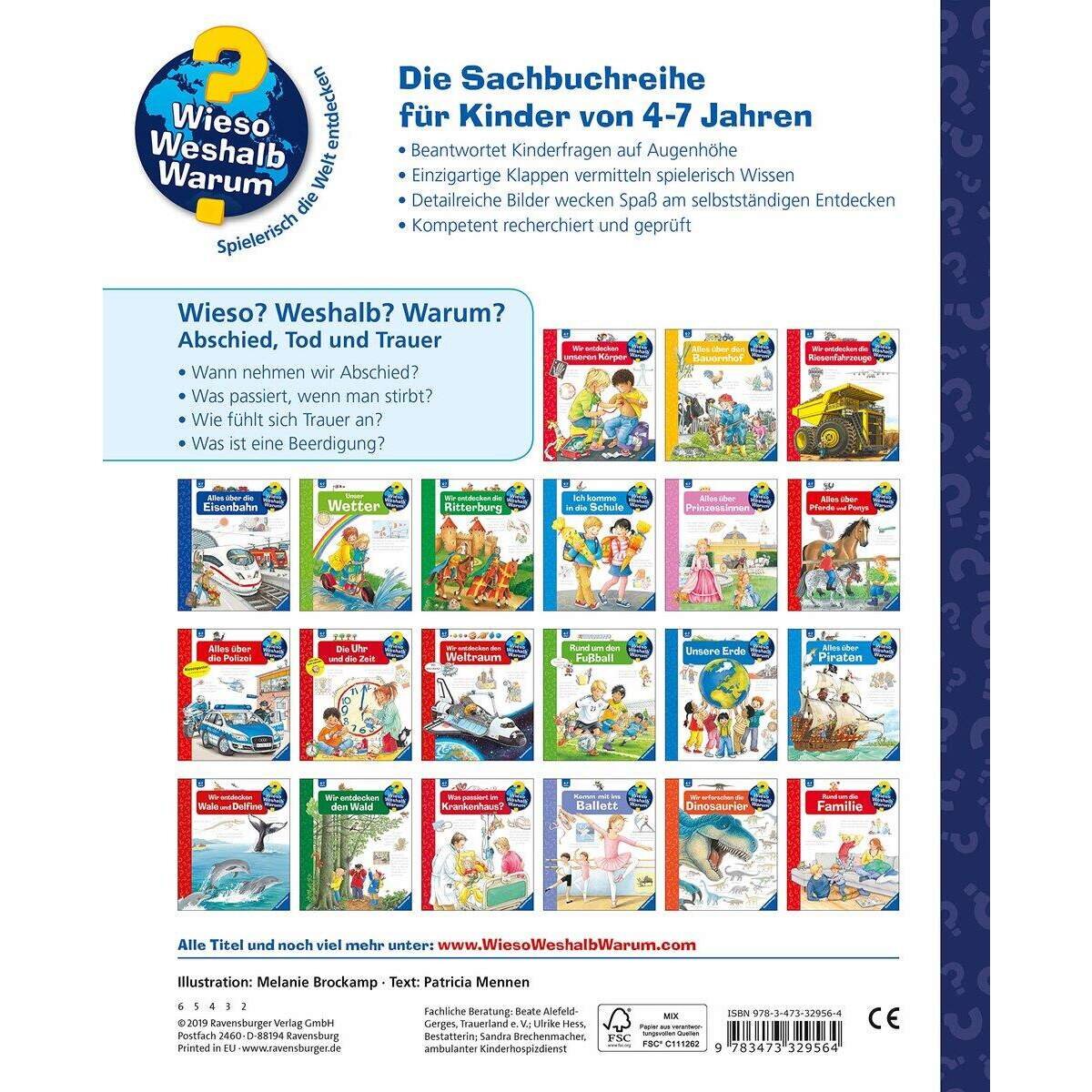 Ravensburger Wieso? Weshalb? Warum? Band 42: Abschied, Tod und Trauer