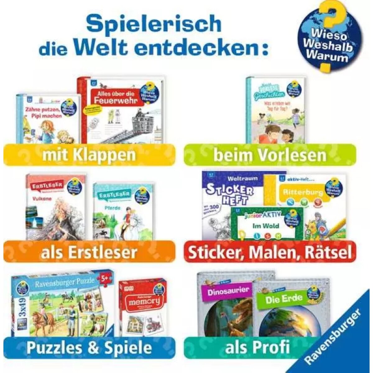 Ravensburger Wieso? Weshalb? Warum? Band 14 Ich komme in die Schule