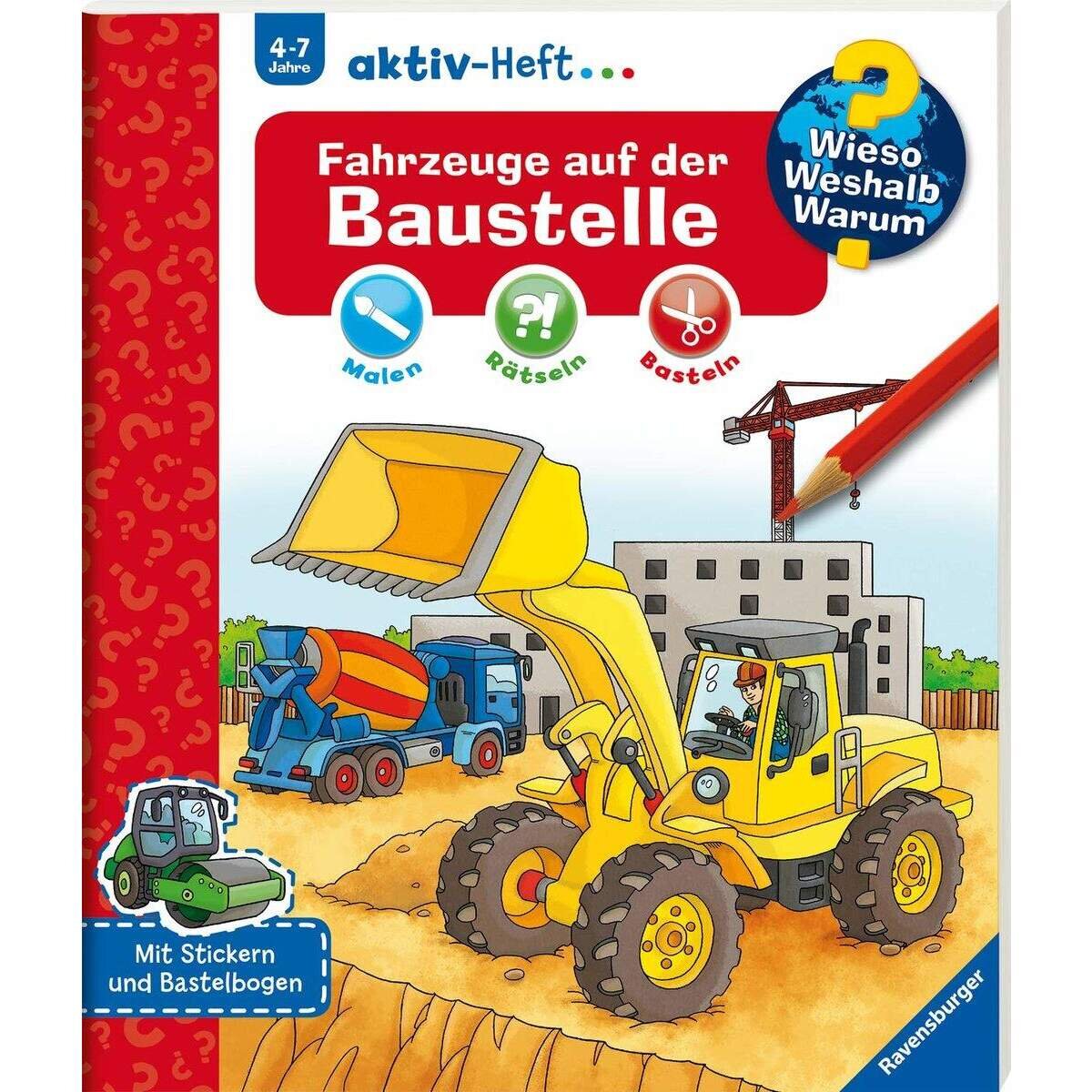 Ravensburger Wieso? Weshalb? Warum? Fahrzeuge auf der Baustelle