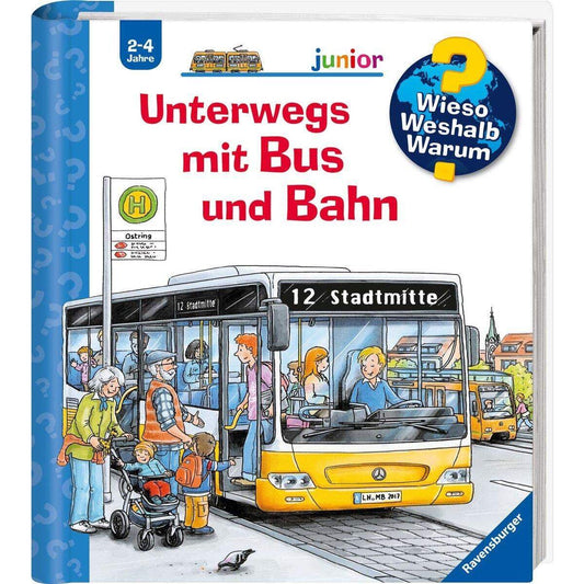 Ravensburger Wieso? Weshalb? Warum? junior, Band 63: Unterwegs mit Bus und Bahn
