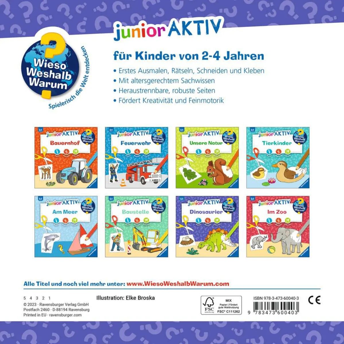 Ravensburger Wieso? Weshalb? Warum? junior AKTIV: Dinosaurier