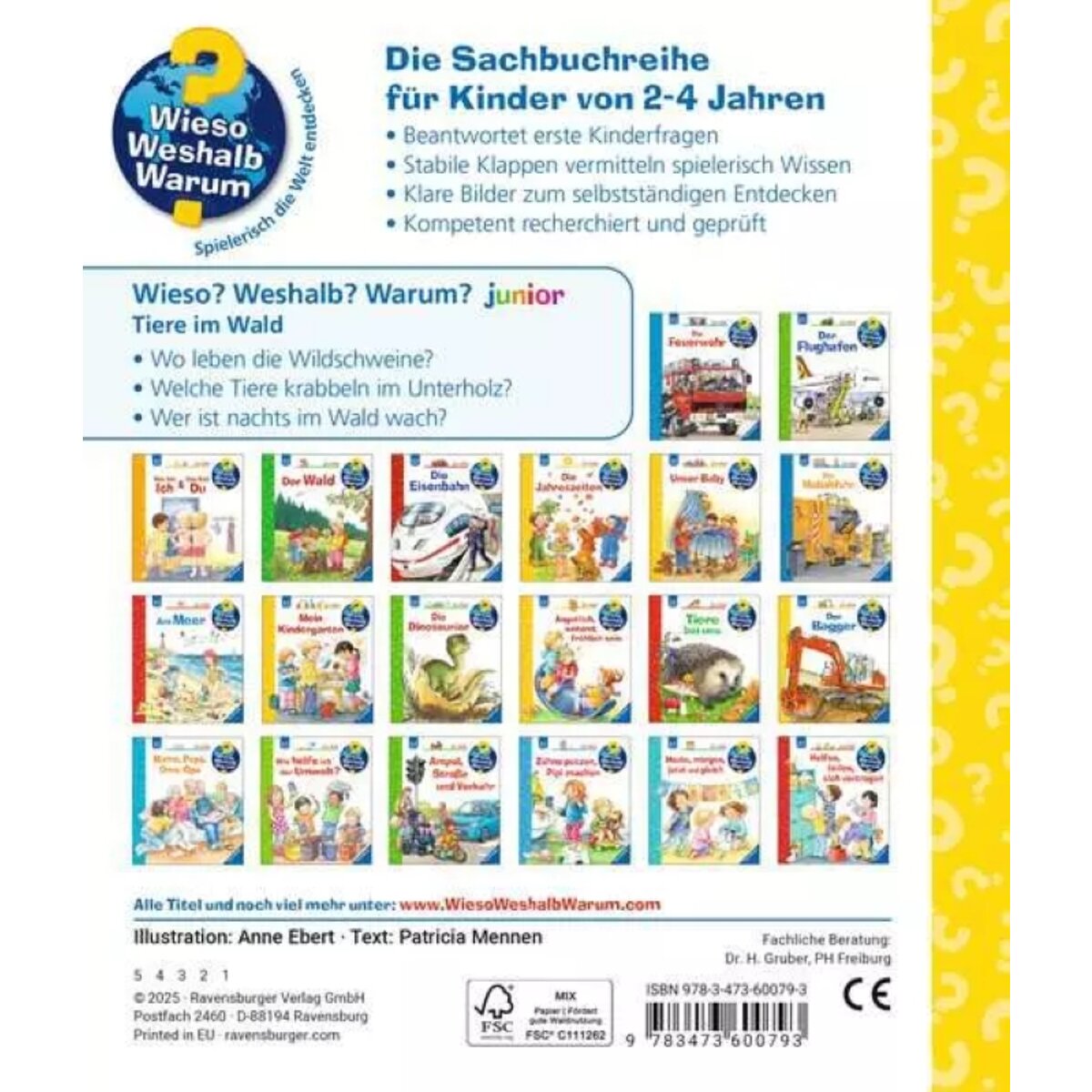 Ravensburger Wieso? Weshalb? Warum? Junior Band 77 Tiere im Wald