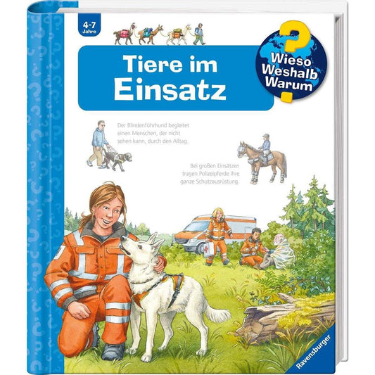 Ravensburger Wieso? Weshalb? Warum? Tiere im Einsatz - Band 16