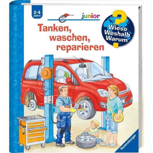 Ravensburger Wieso? Weshalb? Warum? jun69: Tanken, waschen, reparieren