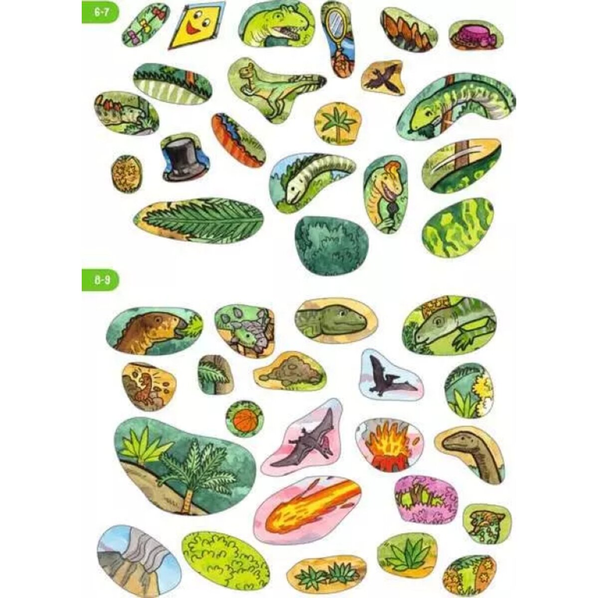 Ravensburger Wimmeln, Rätsel, Stickern: Dinosaurier