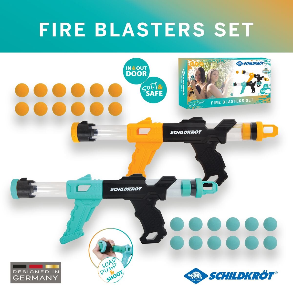 Schildkröt Fire Blaster Set