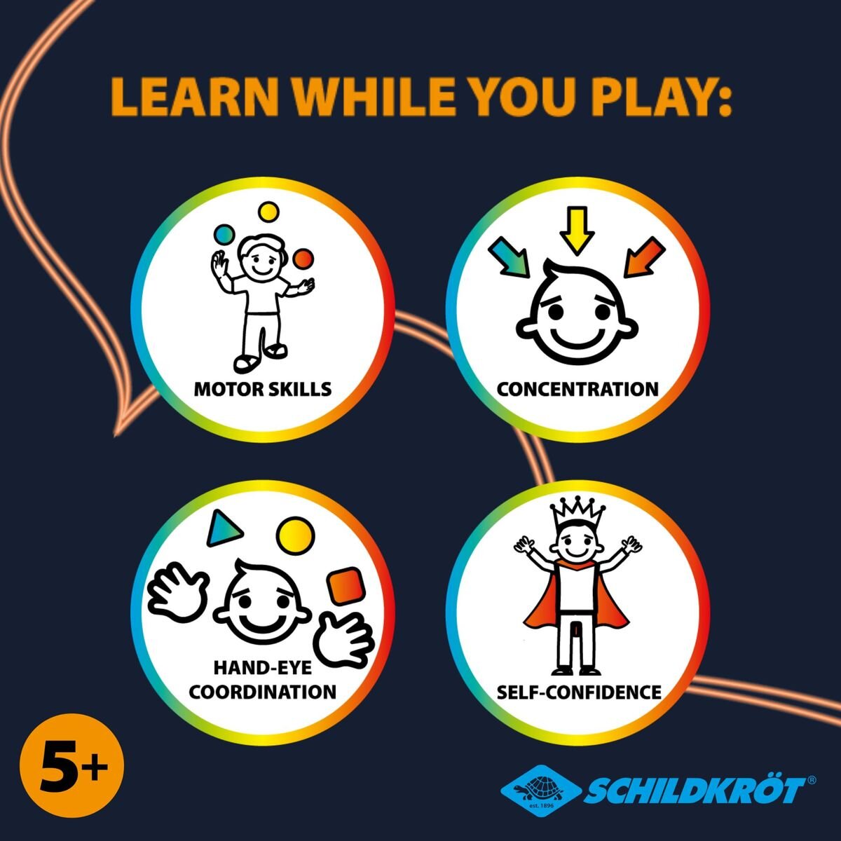 Schildkröt High Bounce Balls 3er Set