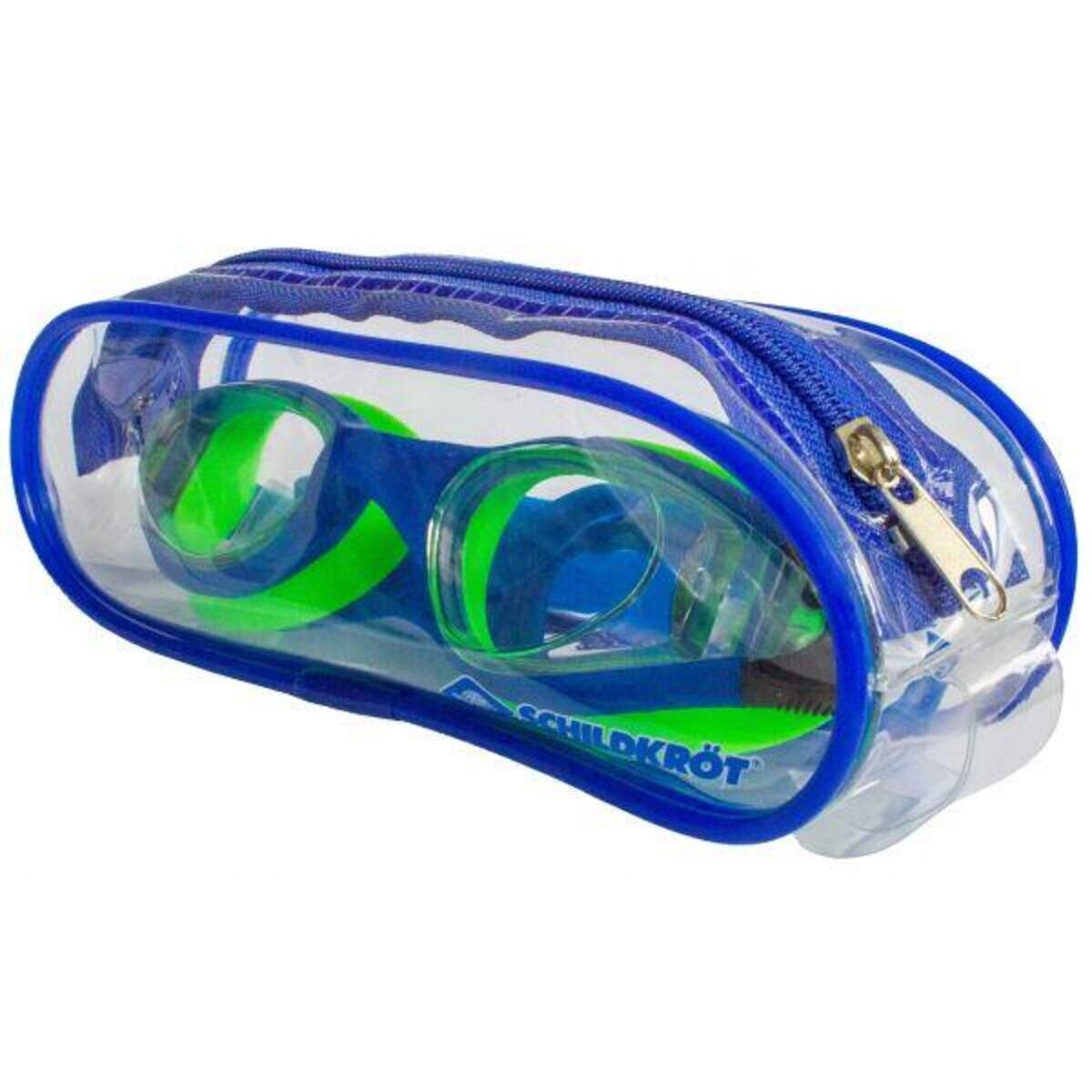 Schildkröt Junior Schwimmbrille Capri 5+, Blau-Grün