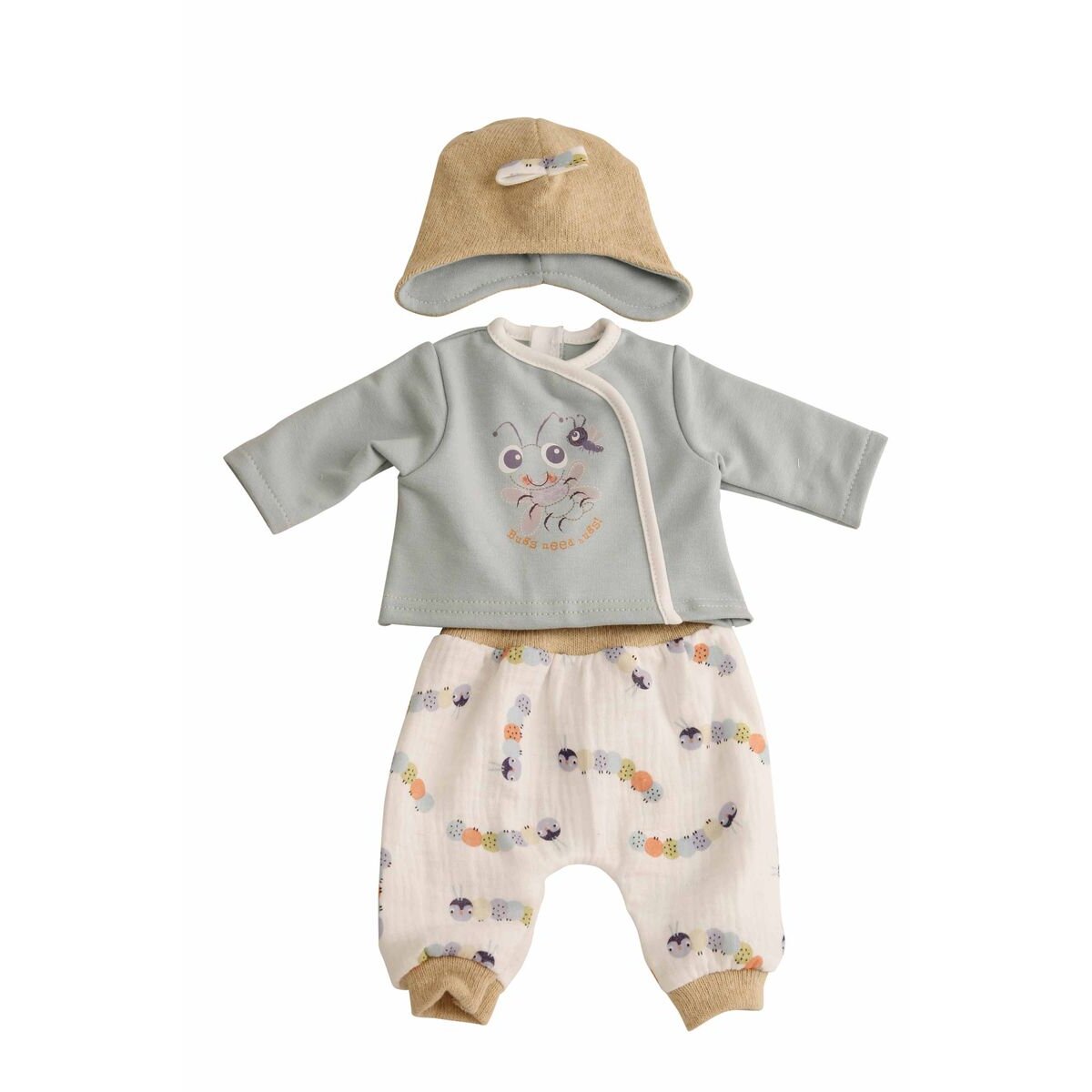 Schildkröt Kleidung zu Puppe 37 cm Schlenkerle, Kleidung Raupe