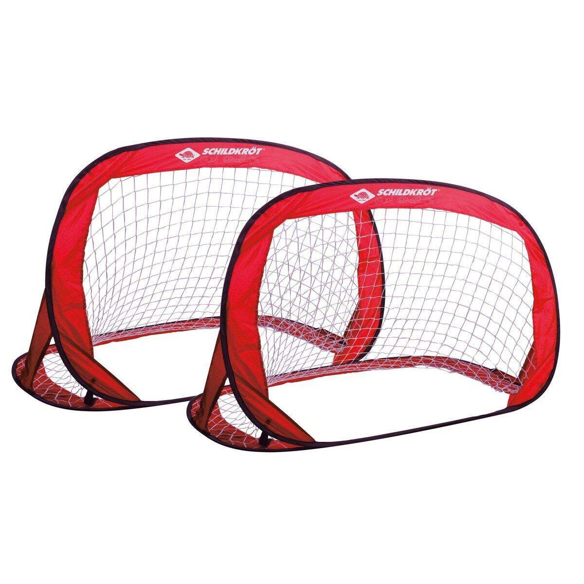Schildkröt Pop Up Tor 2er Set, rot