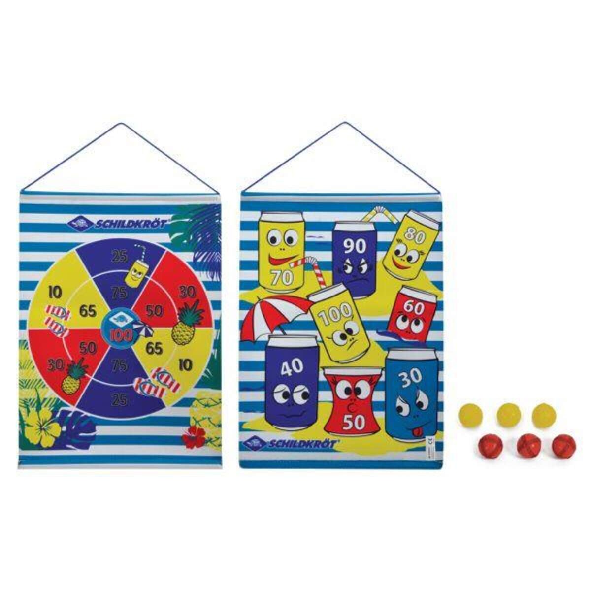 Schildkröt Roll-Up Dart Set, inkl. 2x3 Bälle