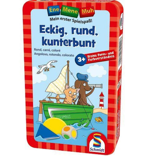 Schmidt Spiele Ene Mene Muh Eckig, rund, kunterbunt