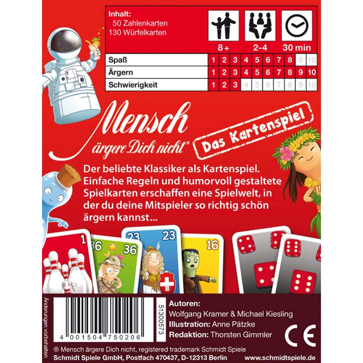 Schmidt Spiele Mensch ärgere Dich nicht® - Das Kartenspiel