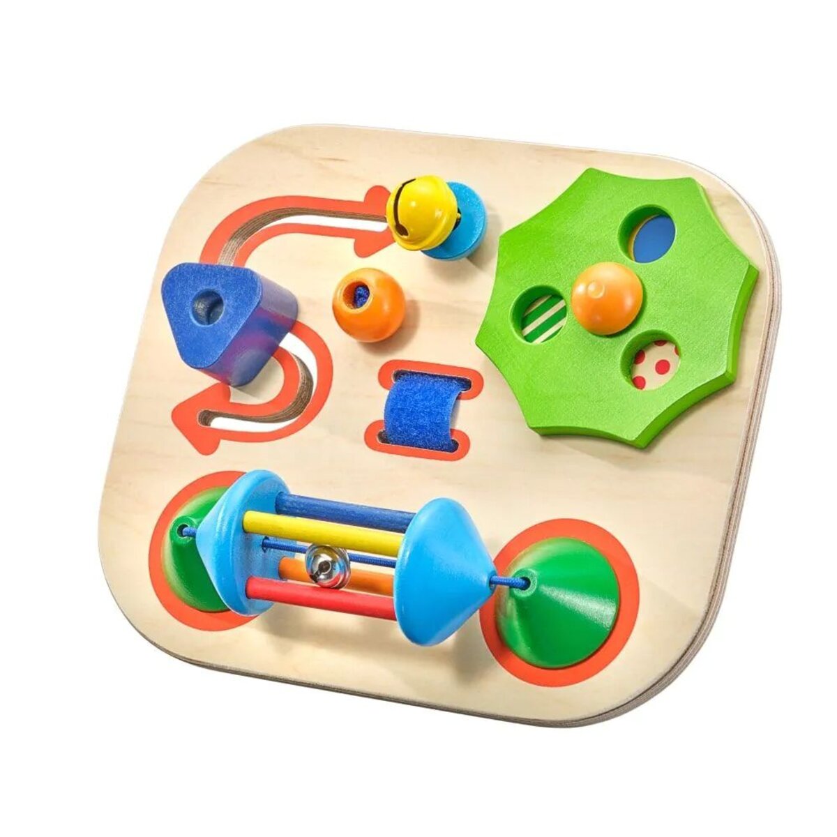 Selecta Carusello, Motorikbrett für unterwegs, 19 cm