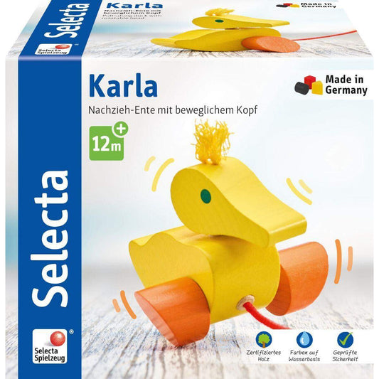 Selecta Karla, Nachzieh-Ente, 10 cm