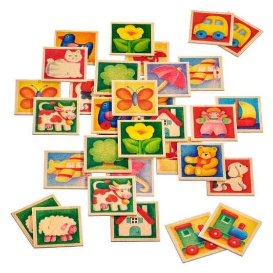 Selecta Memo Kunterbunt, 36 Teile
