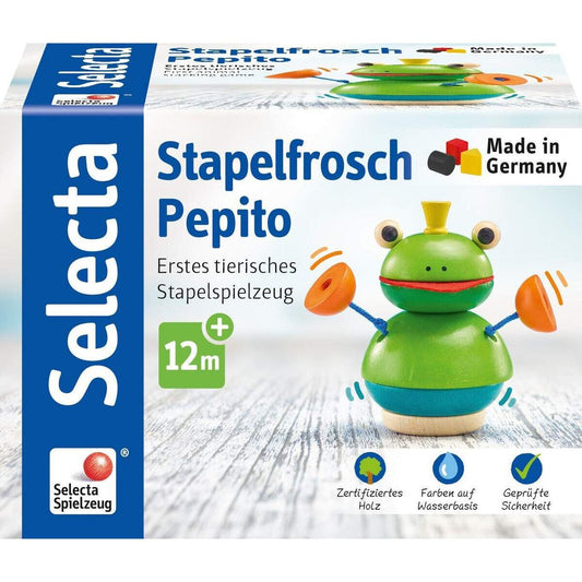 Selecta Stapelfrosch Pepito, 10 cm