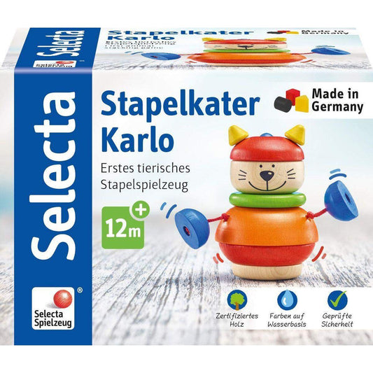 Selecta Stapelkater Karlo, 10 cm