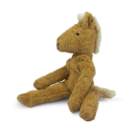 Senger Schlenker Tierpuppe Pferd klein beige