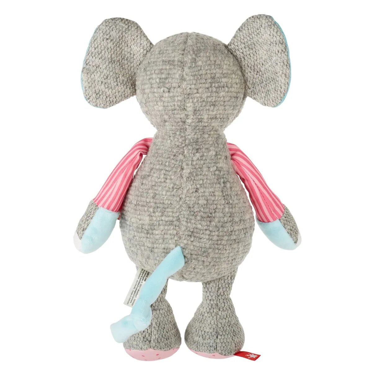 Sigikid Kuscheltier Elefant rosa, Patchwork Sweety