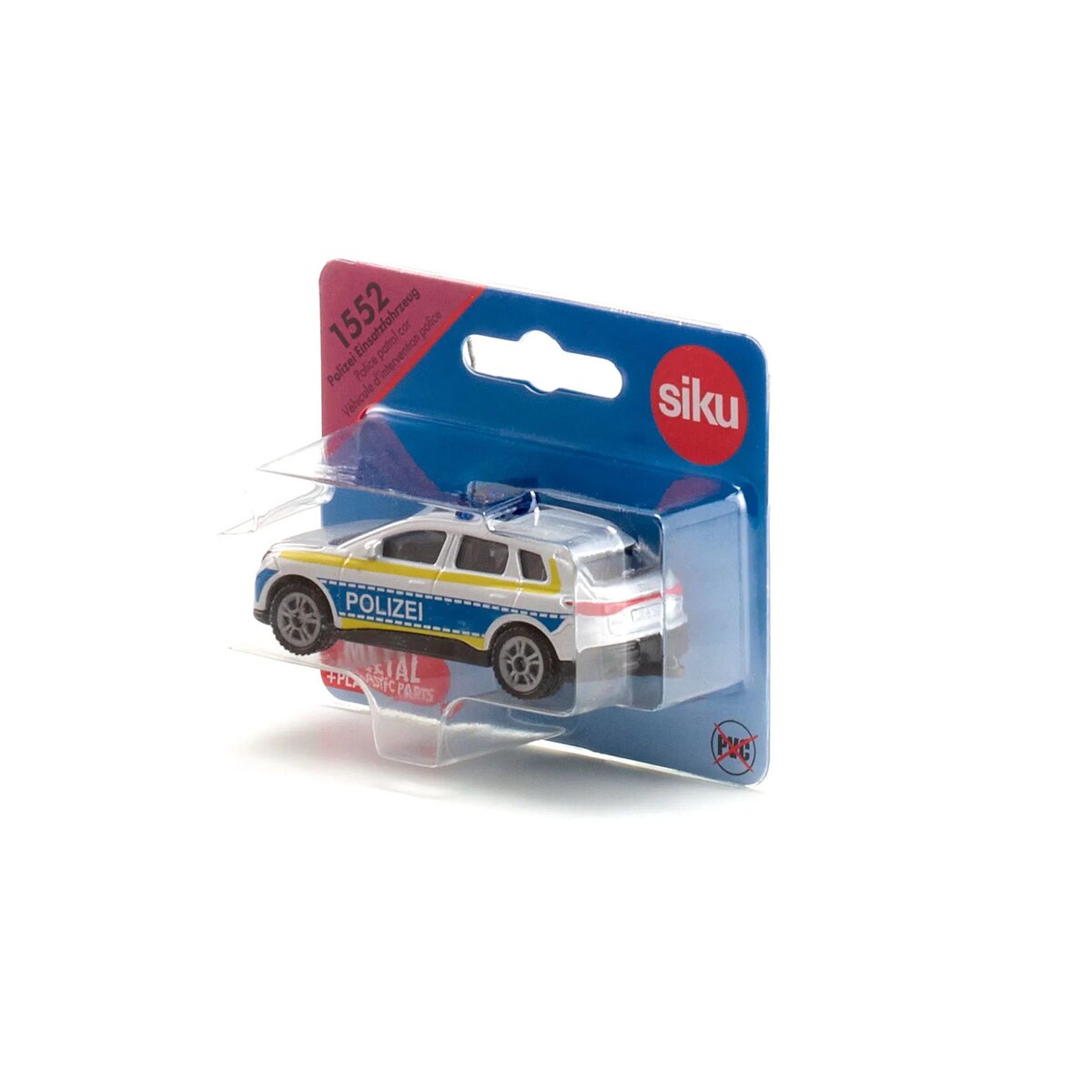 SIKU 1552 Audi Q4 Polizei Einsatzfahrzeug