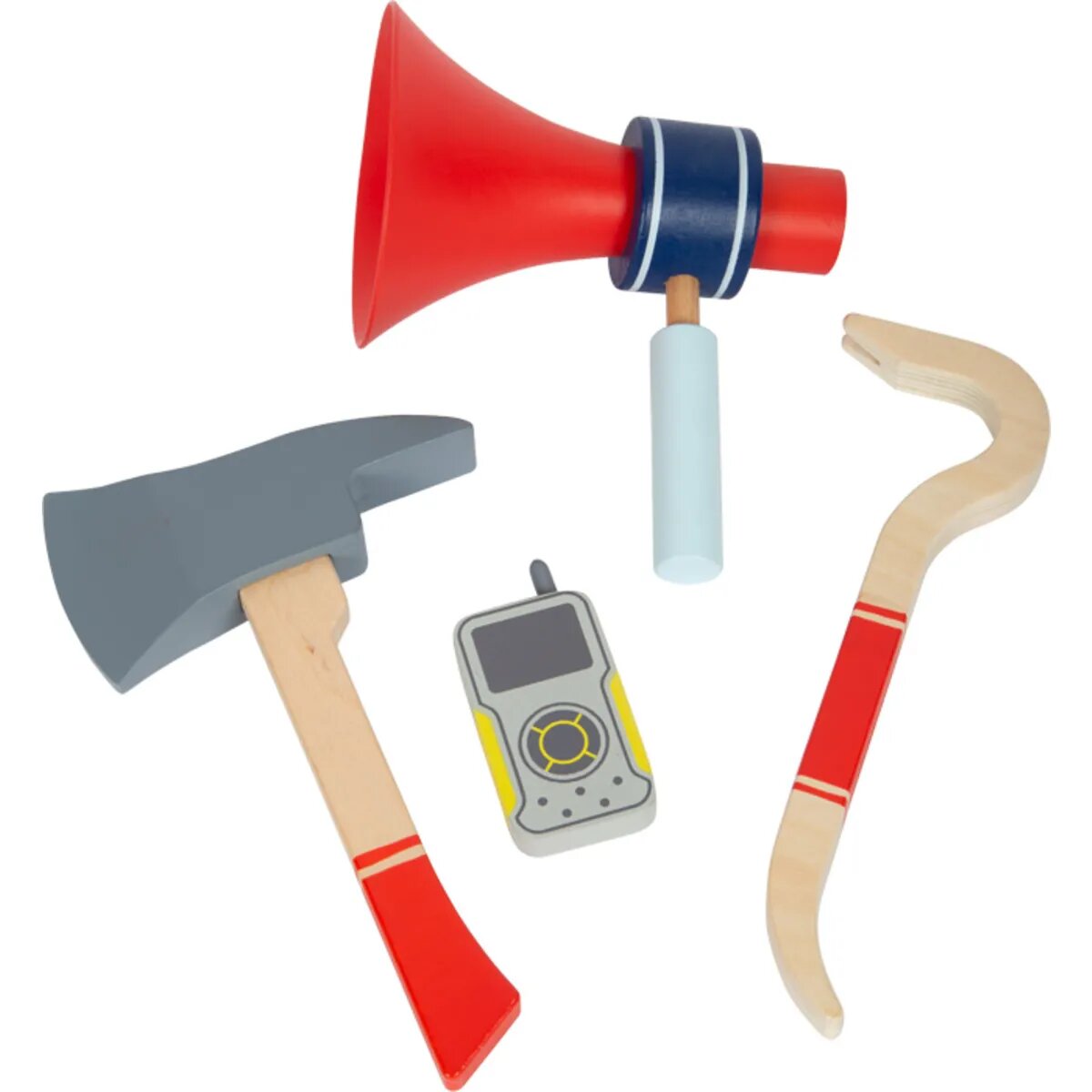 small foot Feuerwehrrucksack mit Set an Feuerwehrausrüstung