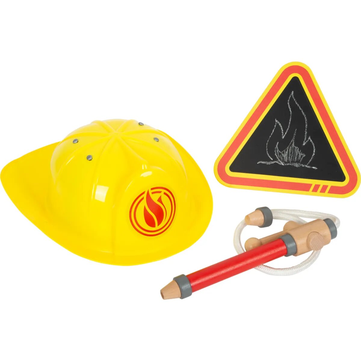 small foot Feuerwehrrucksack mit Set an Feuerwehrausrüstung