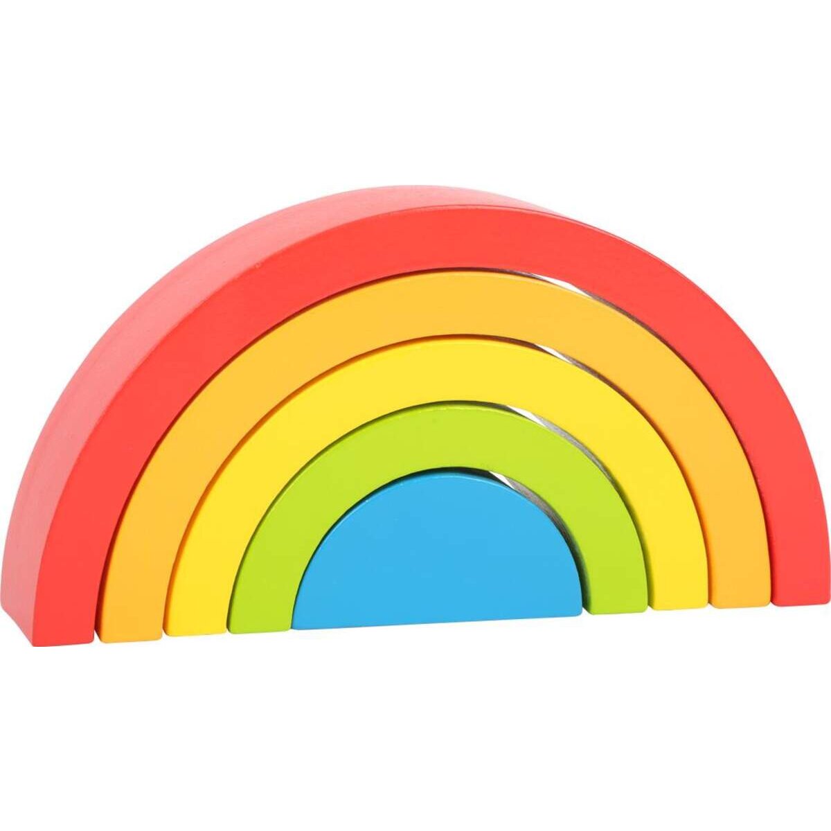 small foot Holzbausteine Regenbogen