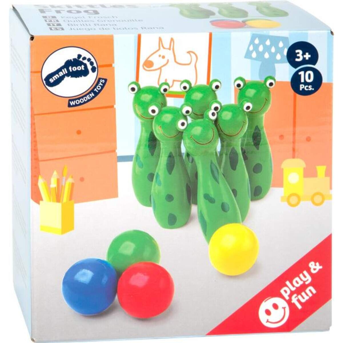 small foot Kegel Frosch