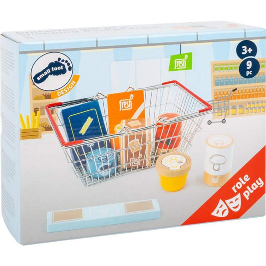 small foot Lebensmittel-Set im Einkaufskorb „fresh“