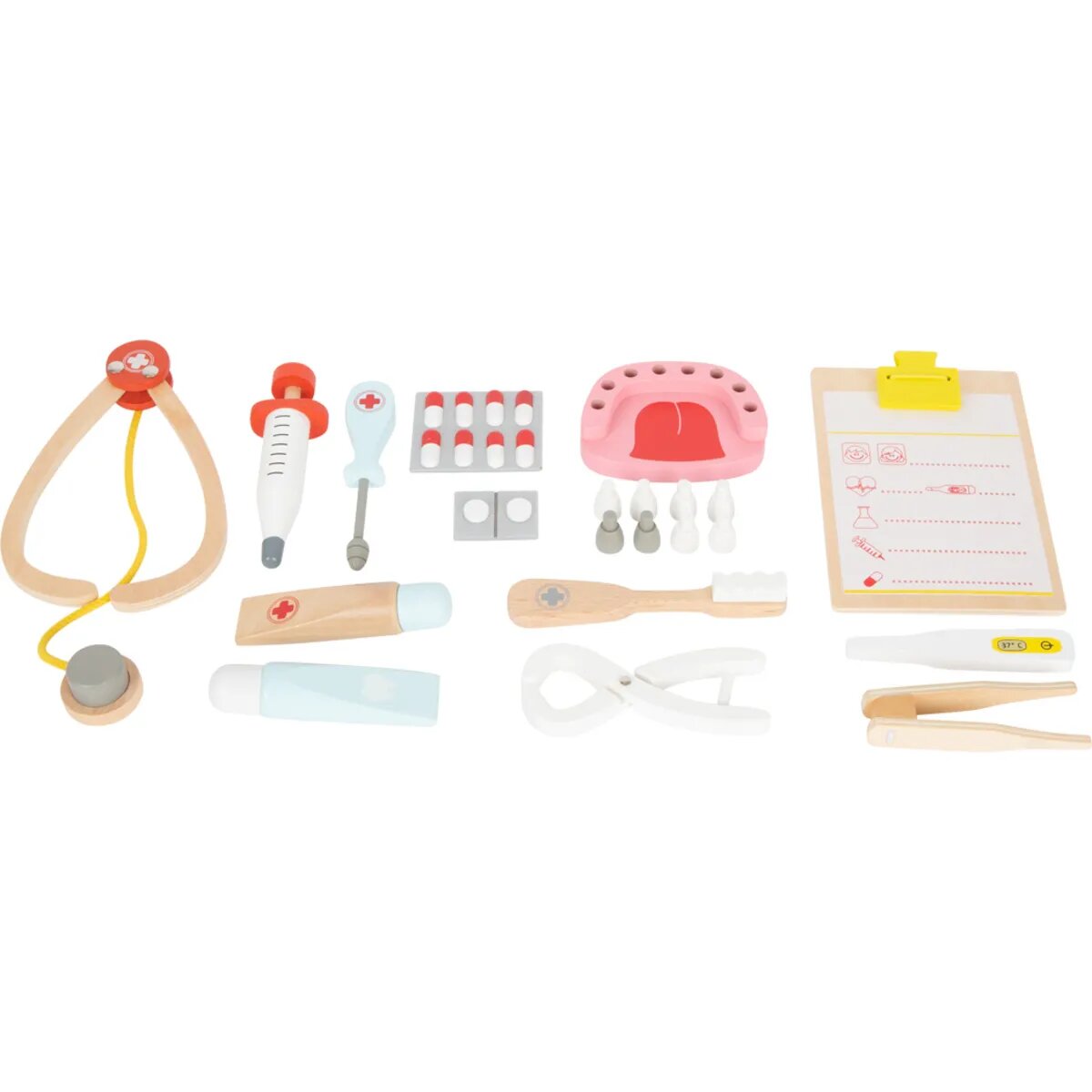 small foot Zahnarztkoffer 2 in 1, 22 Teile