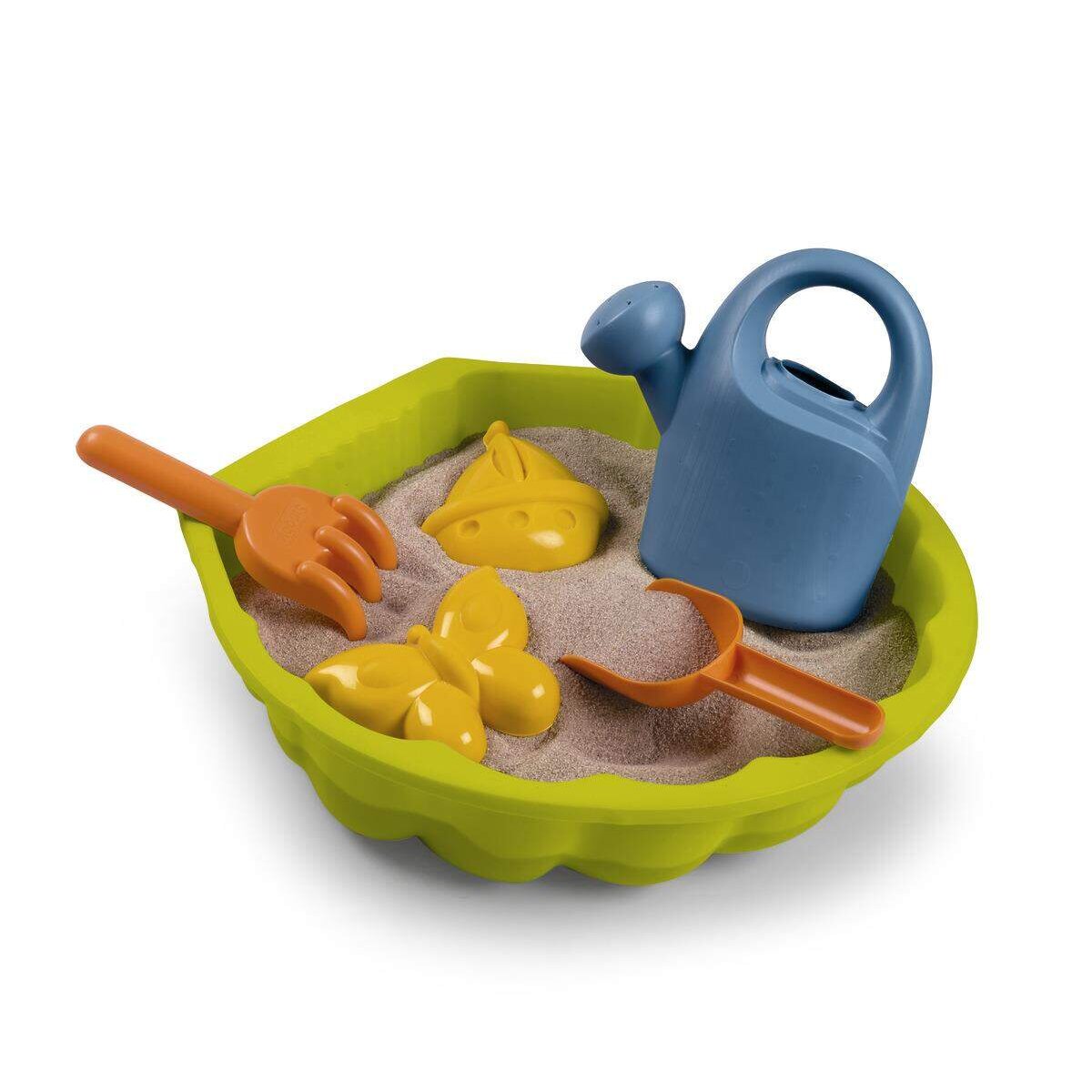 Smoby Sandspielmuschel mit Sandspielzeug