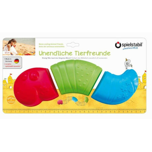 Spielstabil Sandform Unendliche Tierfreunde Wurm