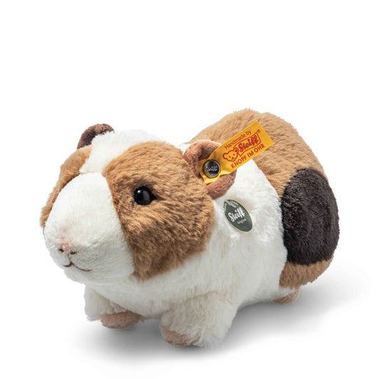 Steiff Dalle Meerschweinchen mit Quietsche weiß/schwarz/braun, 22 cm