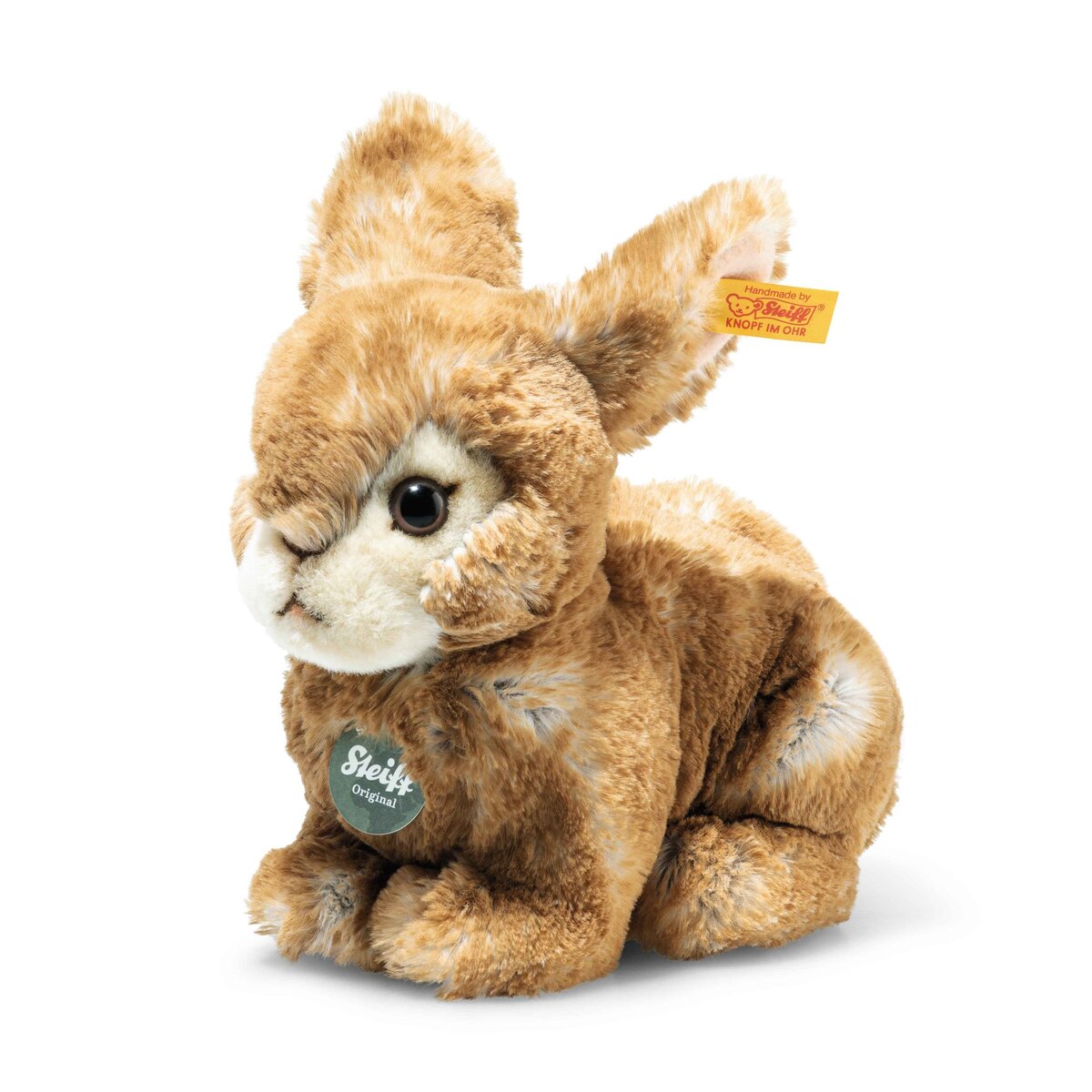 Steiff Melly Hase braun sitzend, 20 cm