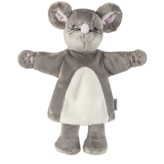 Sterntaler Handpuppe Maus in grau für das Kasperltheater