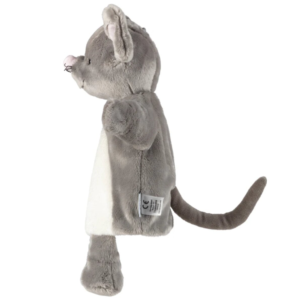Sterntaler Handpuppe Maus in grau für das Kasperltheater