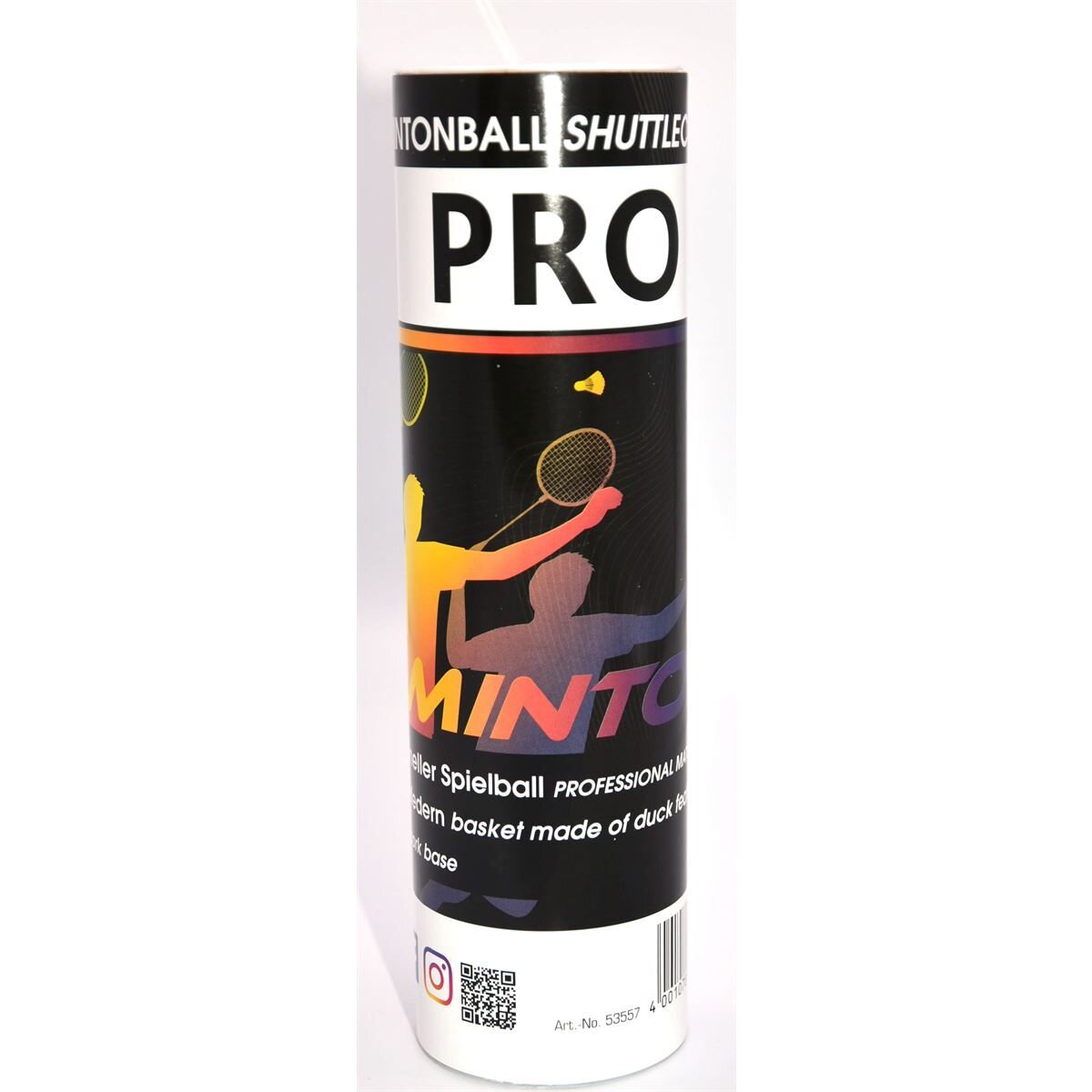 Sunflex Badmintonball Federball Pro 6, 6er Packung