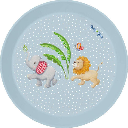 Teller Elefant & Löwe BabyGlück