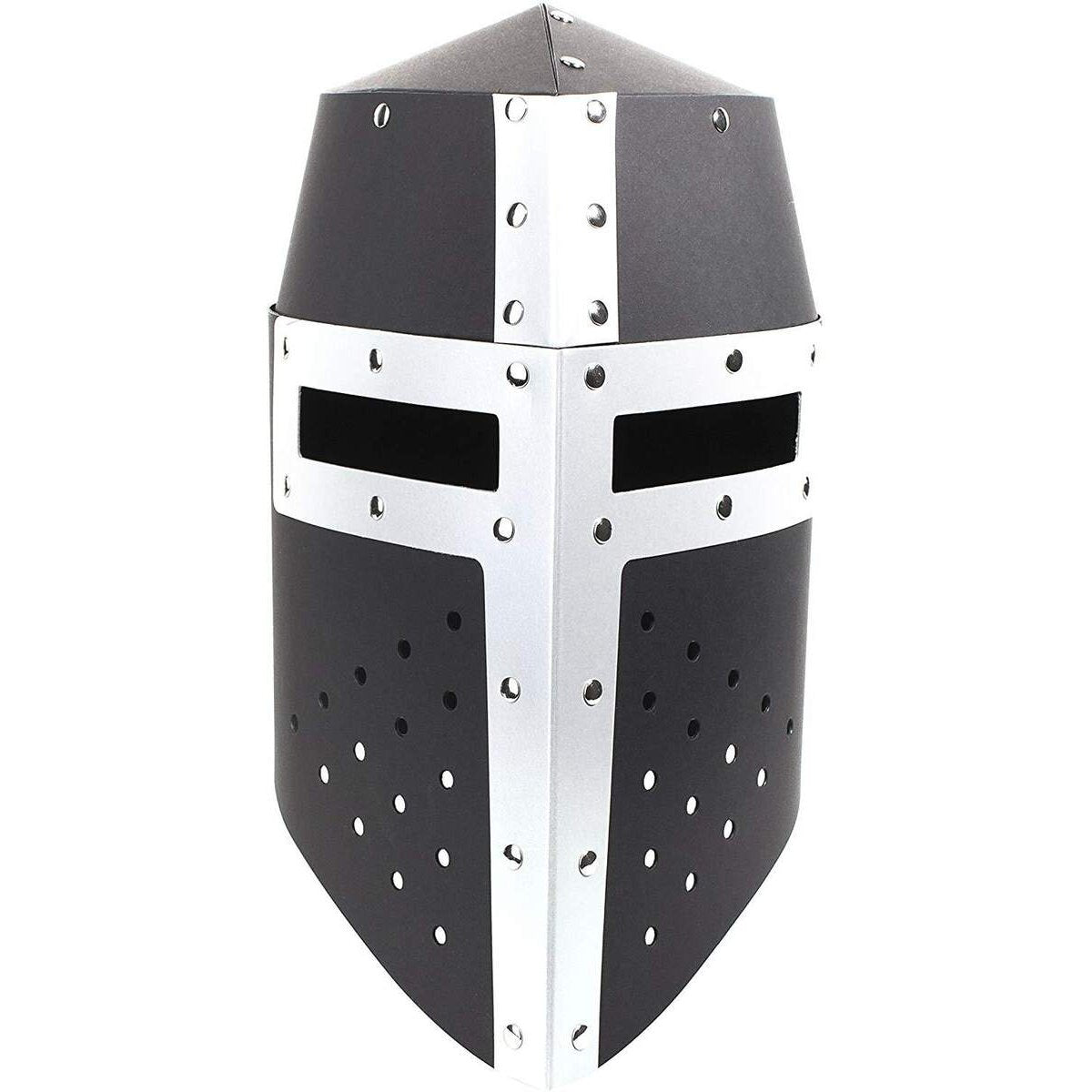 VAH Spielzeugmanufaktur Helm Aragon, schwarz/silber, genietet