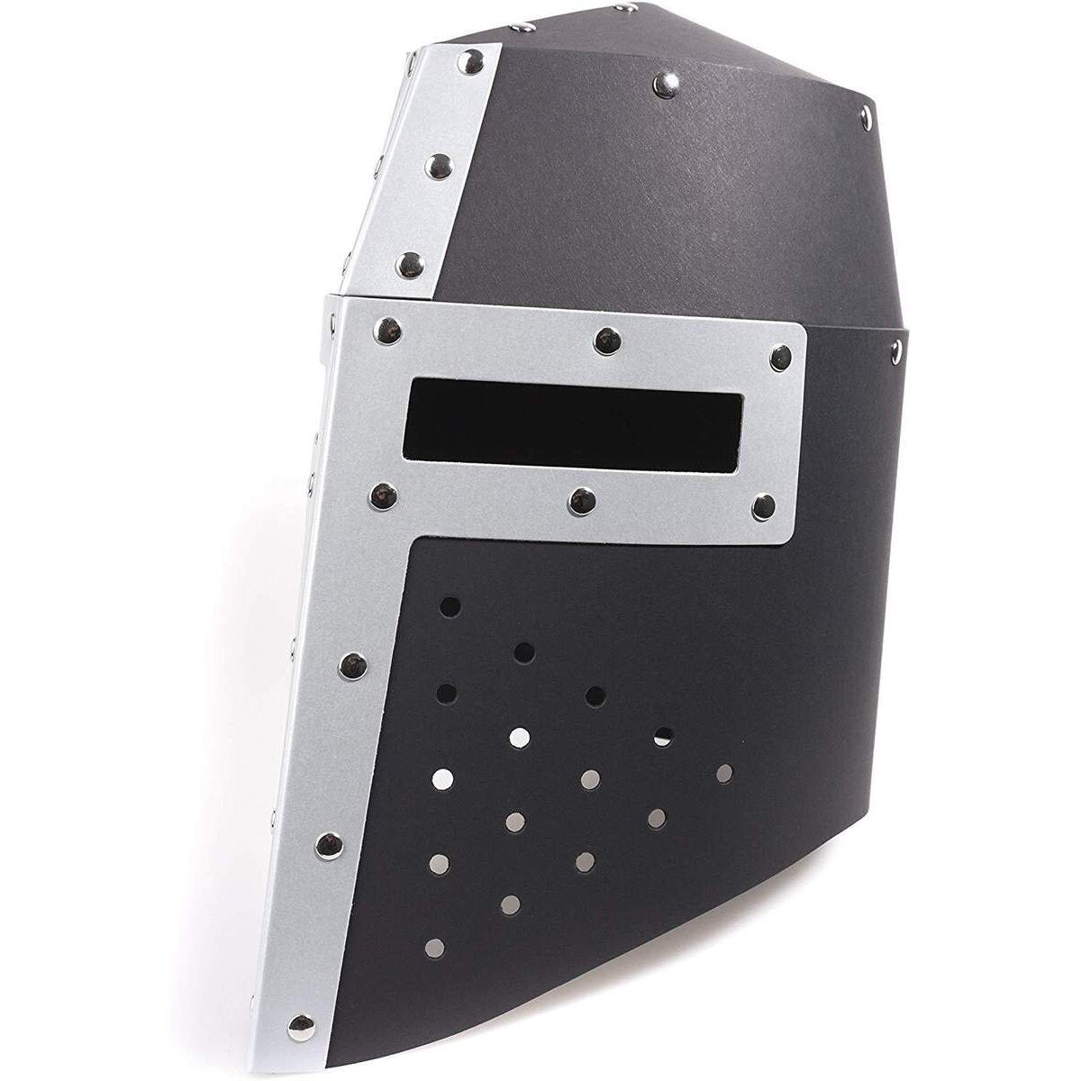 VAH Spielzeugmanufaktur Helm Aragon, schwarz/silber, genietet