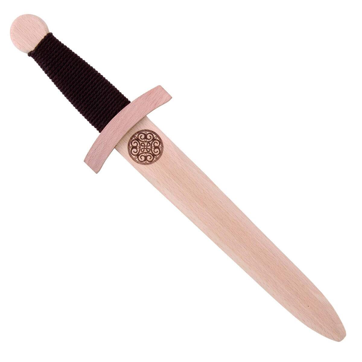 VAH Spielzeugmanufaktur Wiki-Dolchset mit Scheide aus Echtleder, 35 cm