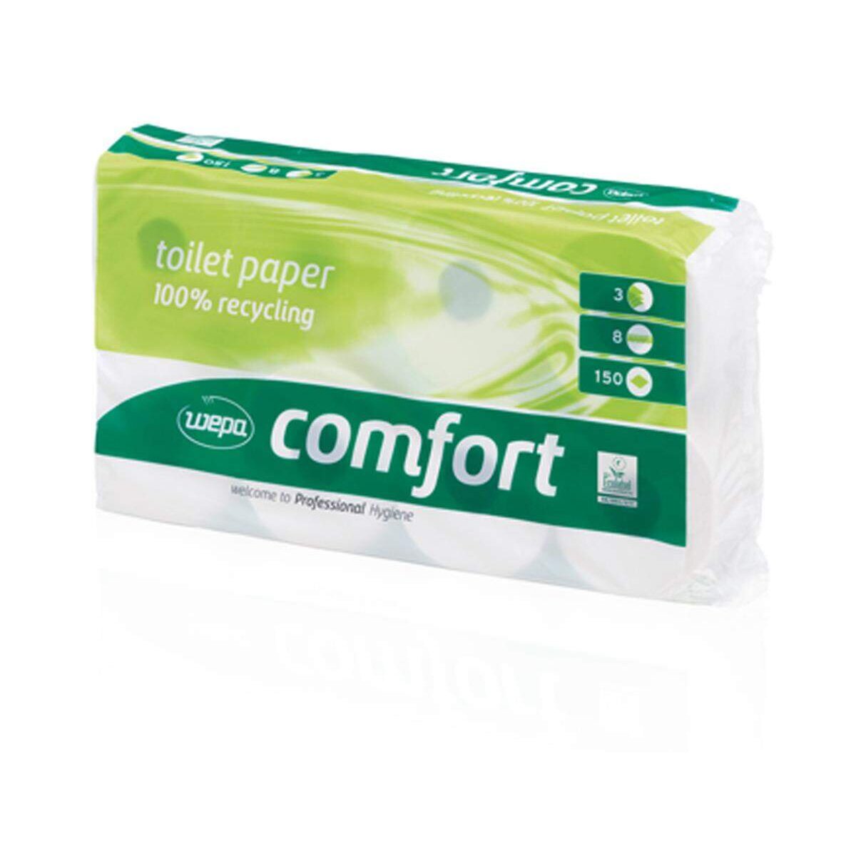 Wepa Toilettenpapier comfort, 3-lagig